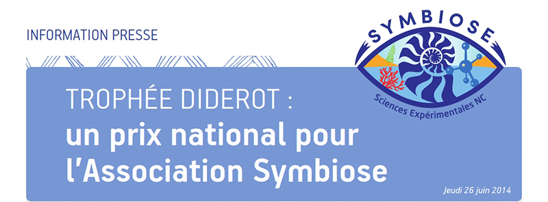 Trophée Diderot : un prix national pour l’Association Symbiose !