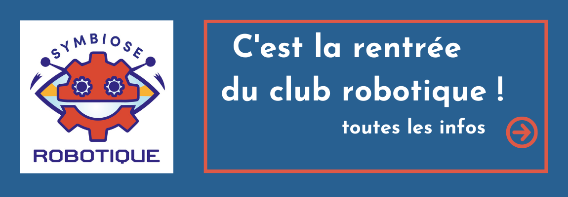Club Robotique : Début des inscriptions 2021